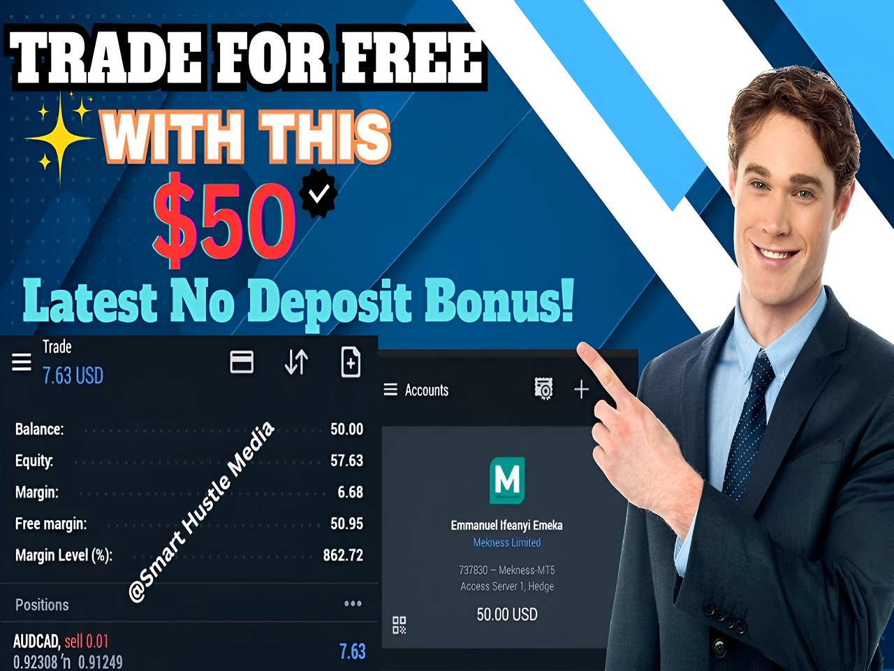 $50 No Deposit Bonus From Mekness Broker – (All You Need To Know)