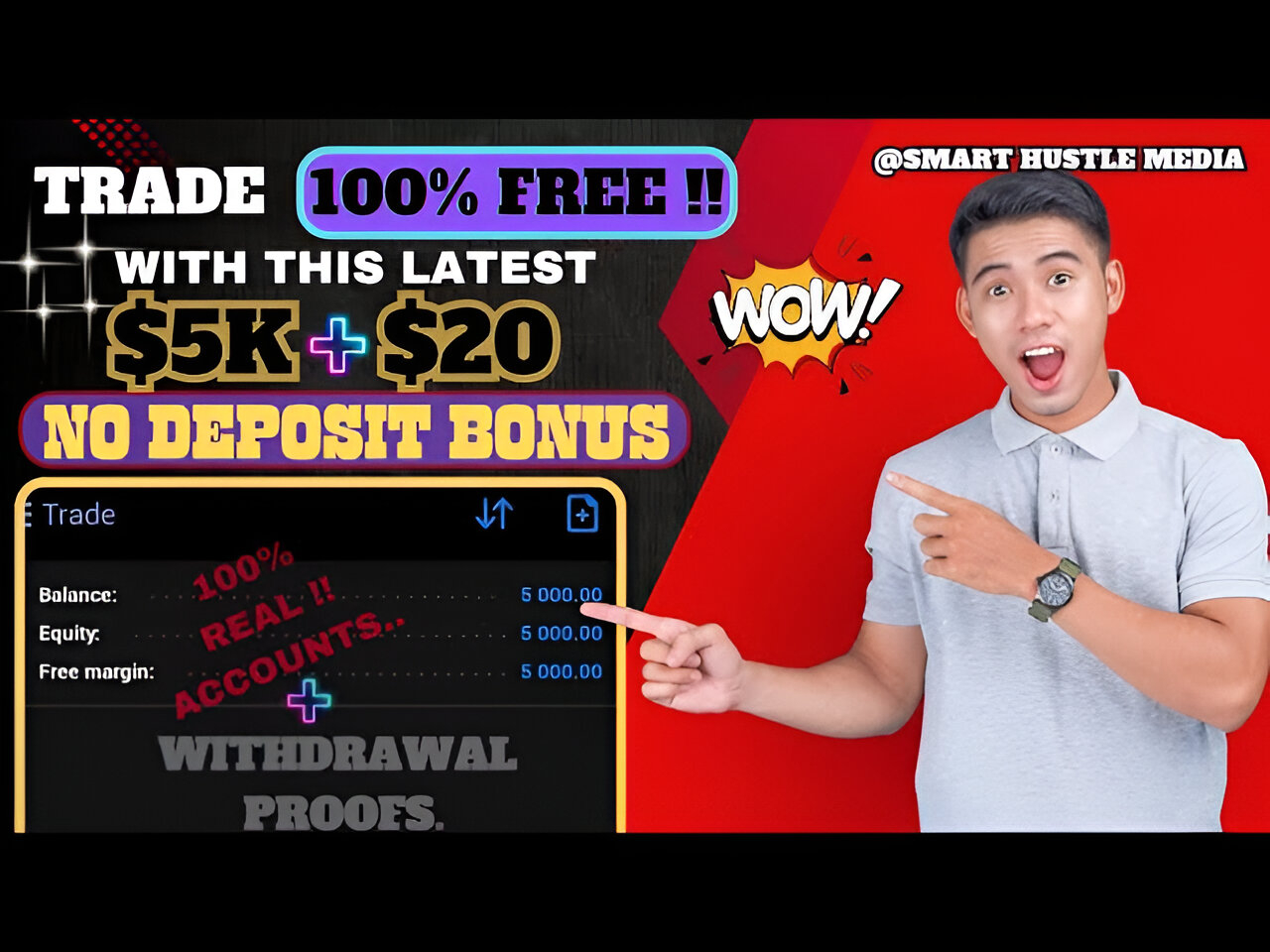 Mind Blowing!! Claim Free $5000 & $20 No Deposit Bonus. No KYC REQUIRED – Alpha Capital & Amega Broker